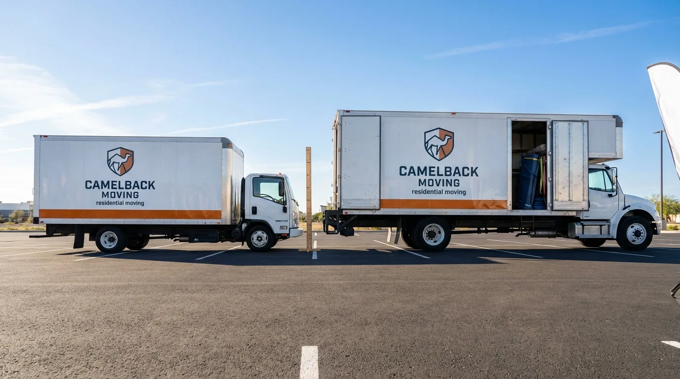 Moving truck size capacity guide in Valley Springs